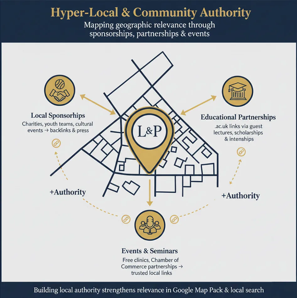 building local authorithy with link building