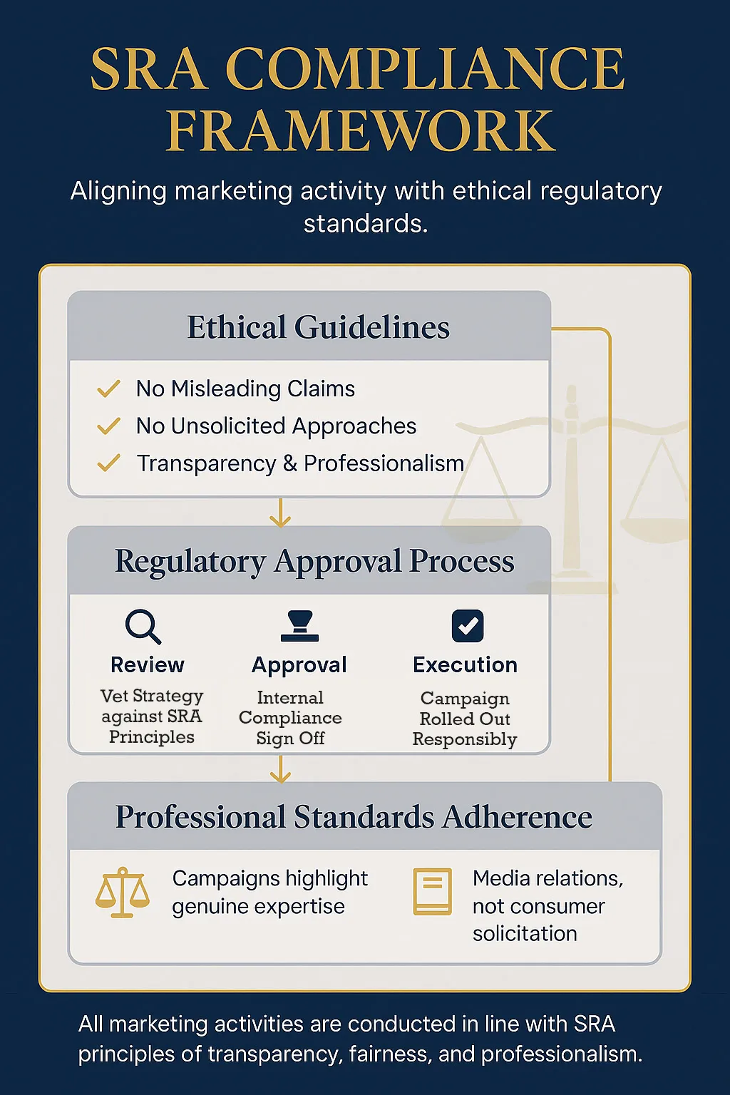 SRA compliant strategy