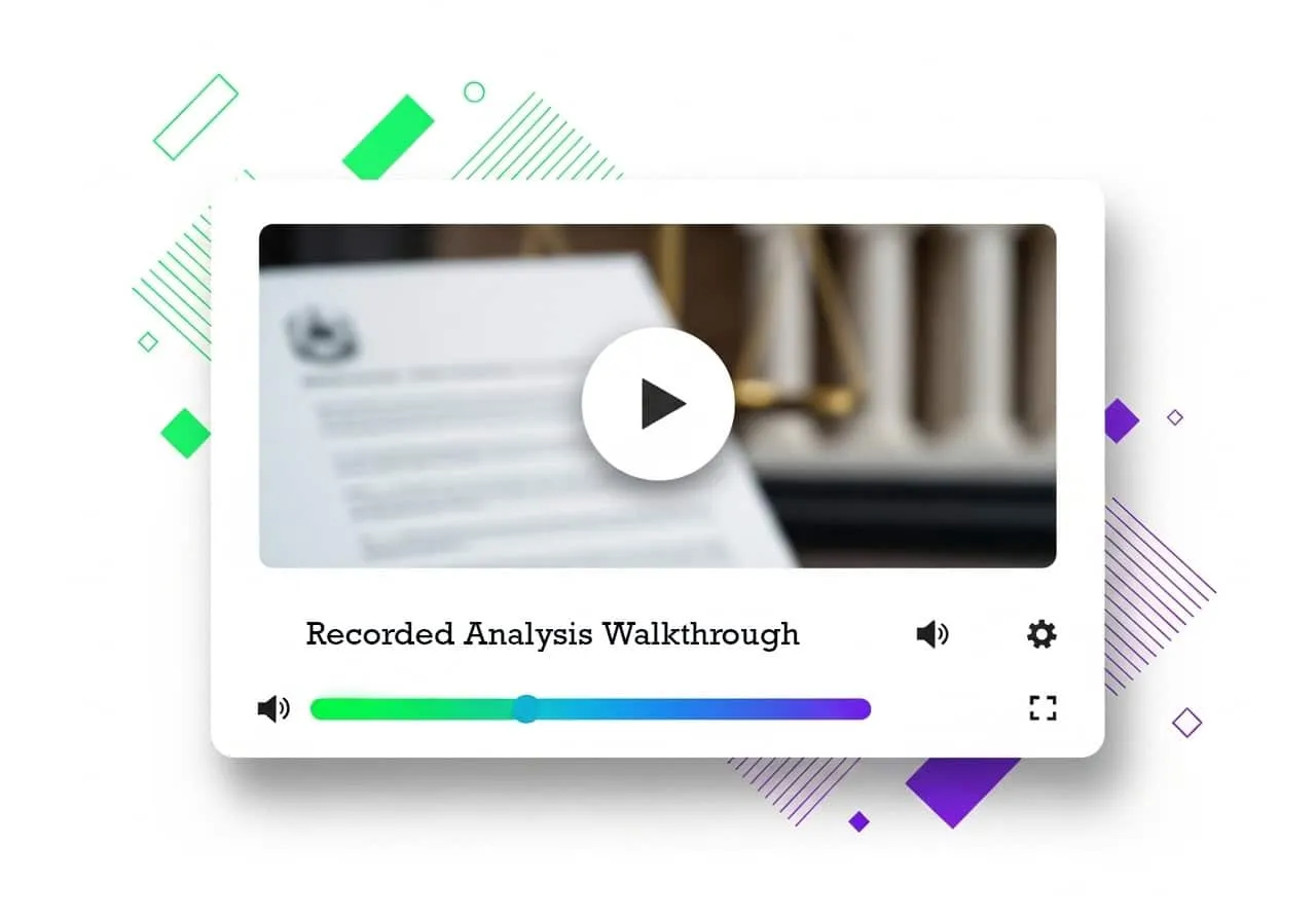 Video Analysis Walkthrough - Personal Expert Commentary